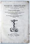 ARCOLANO, GIOVANNI. In Avicennae quarti canonis fen primam, in qua de febribus agitur, perspicua atque optima explicatio.  1560